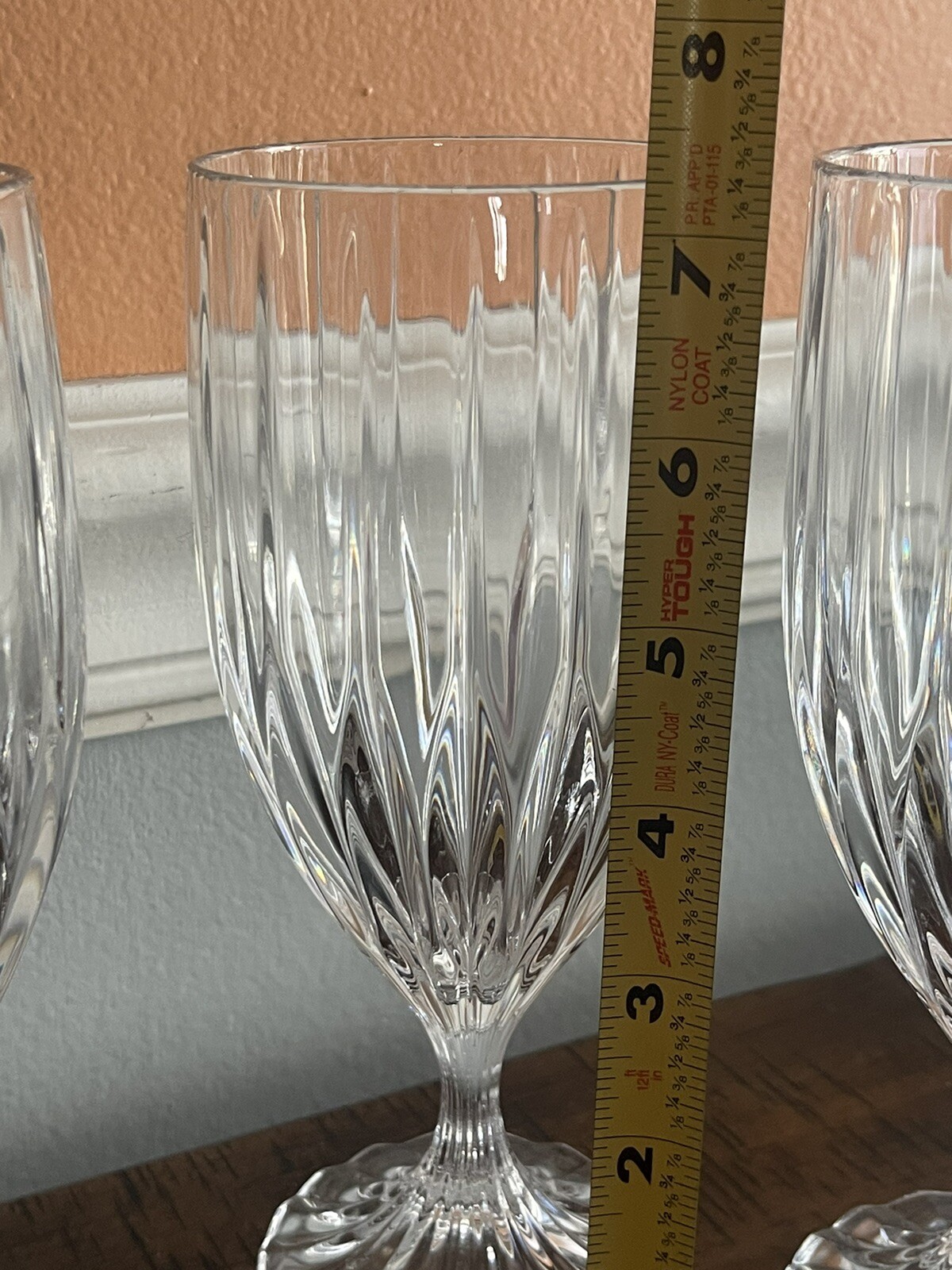 Mikasa Park Lane Iced Tea Glasses Set Of 4 eBay