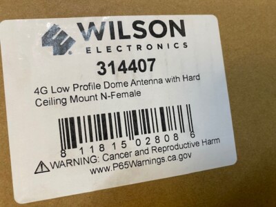 314407- WeBoost - Wilson 4G Low-Profile Dome Antenna N-Female 314407