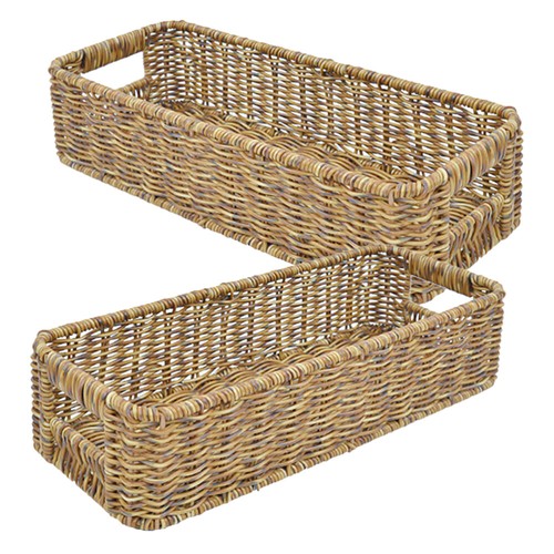 2 Pcs Seasoning Jar Storage Box Chopstick Holder For Home Travel