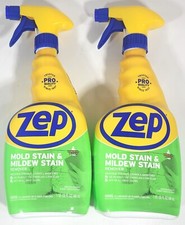 ZEP Mold Stain & Mildew Stain Remover, 32 oz, 2 Pack 0.56 per fl oz