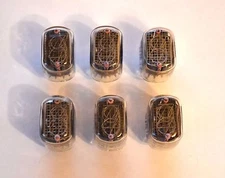 IN-12 6PCS NEW NIXIE TUBES NOS For Clock Kit IN12 IN-12A IN-12B IN12A