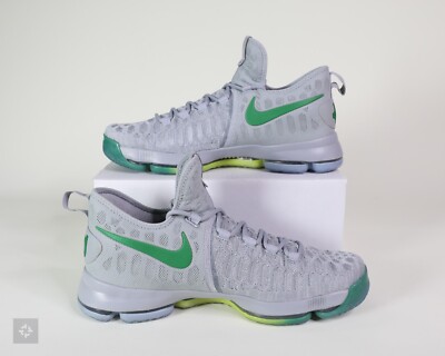 Nike KD 9 Oregon Ducks Player Exclusive Sample Gray Green 