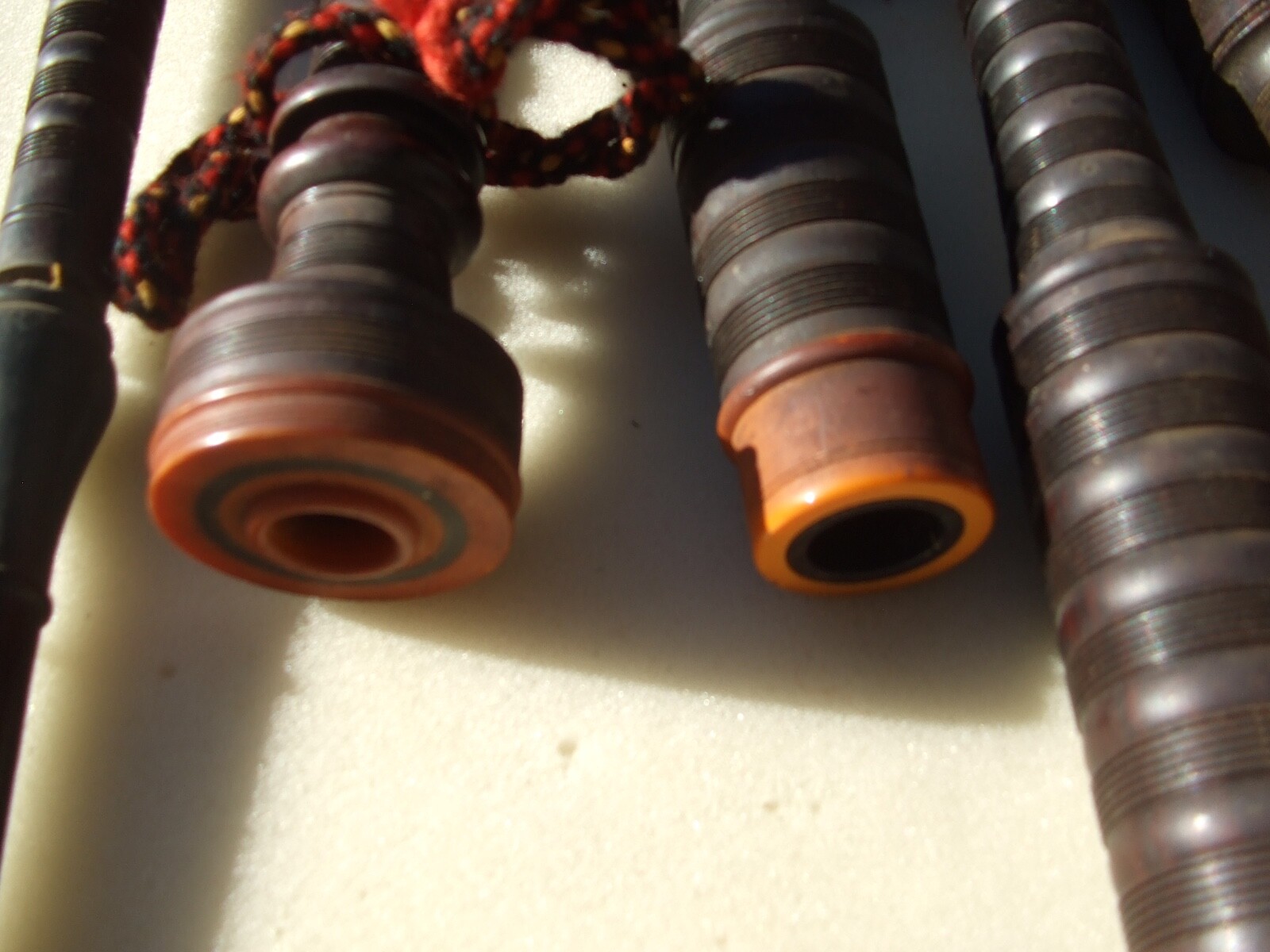 VINTAGE SET OF BLACKWOOD BAGPIPES eBay