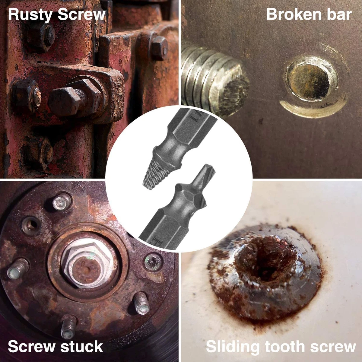 How to remove a damaged screw with a broken screw extractor , damaged