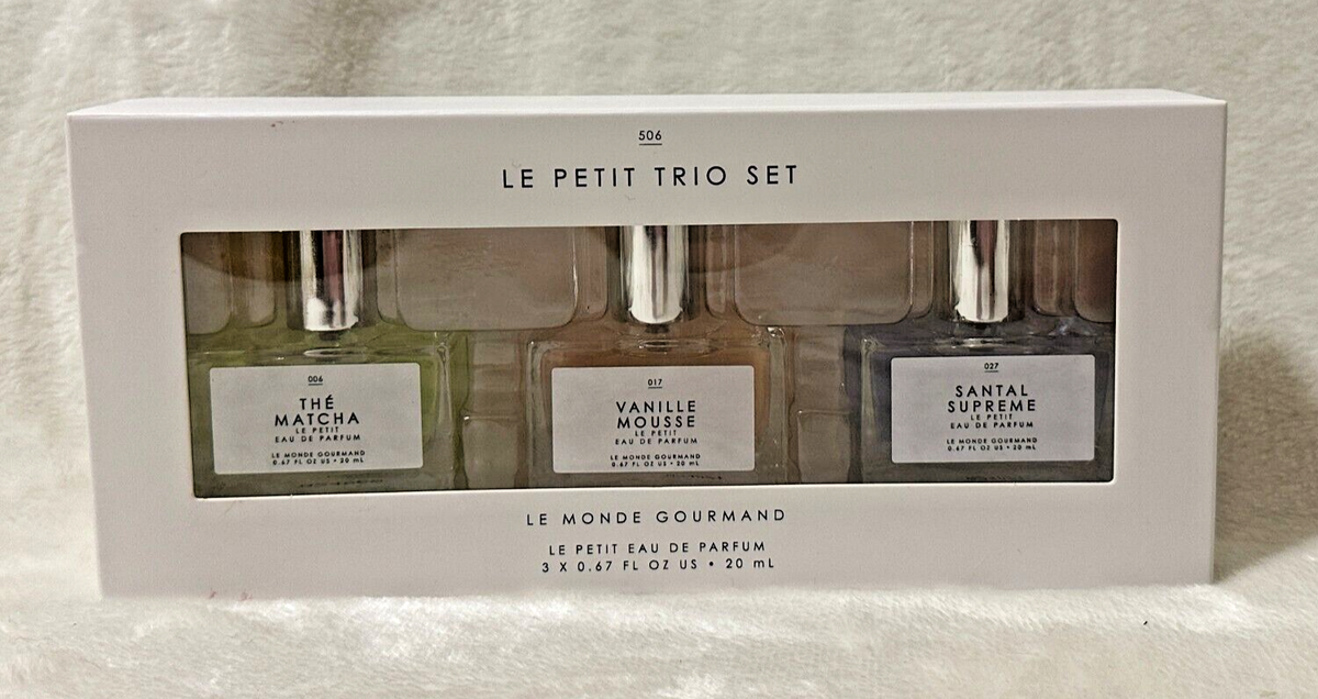 Le Monde Gourmand - Petite Trio Gift Set of Perfume - 3 x 20mL