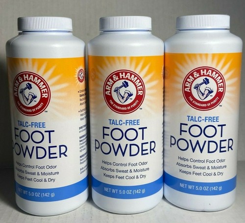 (Lot of 3) Arm & Hammer Talc-Free FOOT Powder Odor Control 5oz ea. ---G - Picture 10 of 10