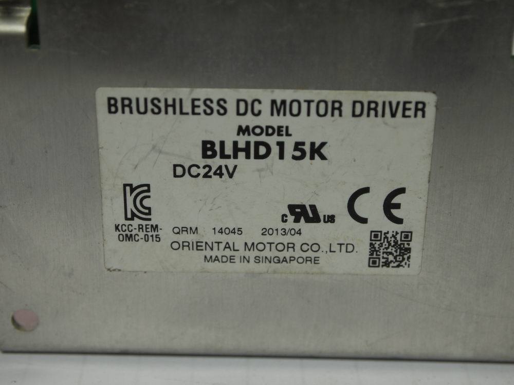 BLHD15K Vexta Oriental Used Brushless DC Motor Driver DC24V Tested In BLHD15K Vexta Oriental Used Brushless DC Motor Driver DC24V Tested In