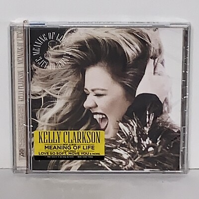 Factory Sealed (shrink wrapped) Meaning Of Life by Kelly Clarkson CD