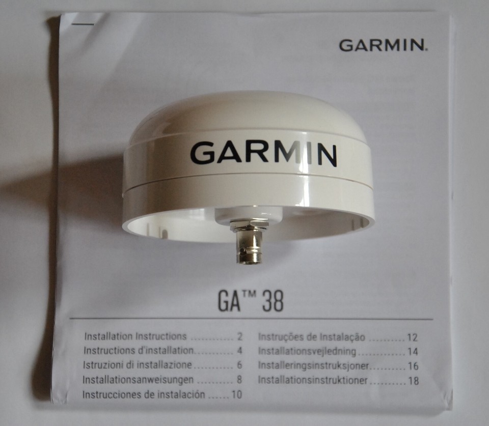 Garmin GA38 GPS/GLONASS antenna with all mounting options eBay