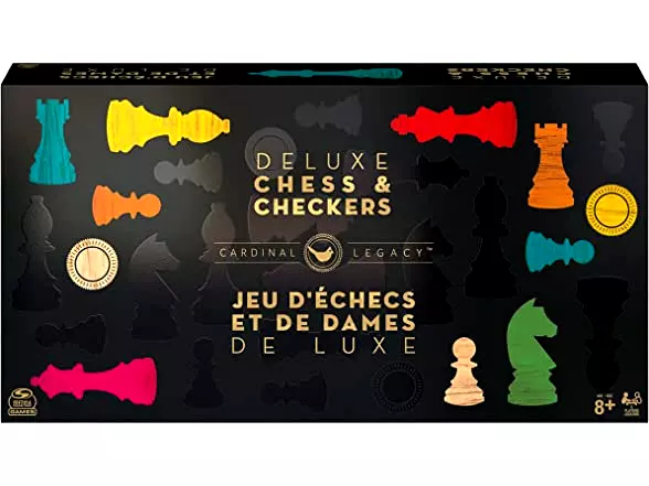 Legacy Deluxe Chess & Checkers Set