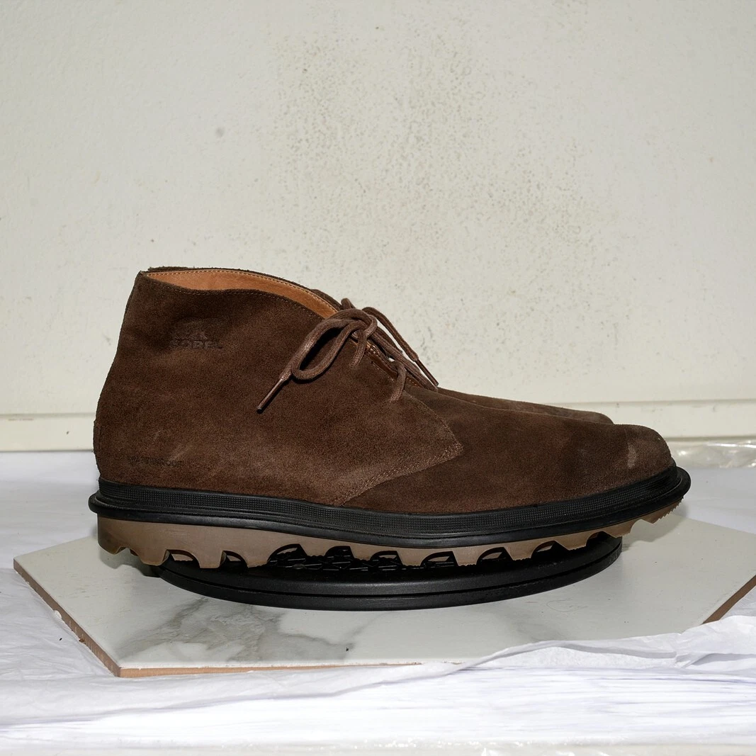 SALOMON Stivaletti Chukka Sorel Kezar in Pelle scamosciata Impermeabili Uomo US 14 Macchia