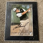 Lee Westwood auto autograph signed golf advertisement Lyle & Scott — photo 1