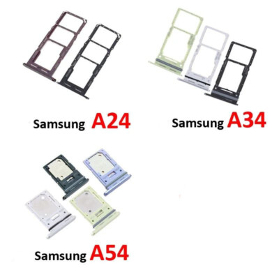 Samsung A24 / A34 / A54 - Sim Tray/Fach - alle Farben *DE* Schlitten Ersatz