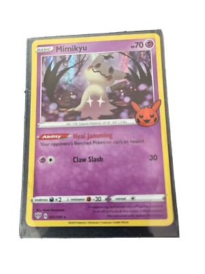 Mimikyu 081/189 Pokemon Card Holo Rare -mint - Trick Or Trade Halloween   | eBay