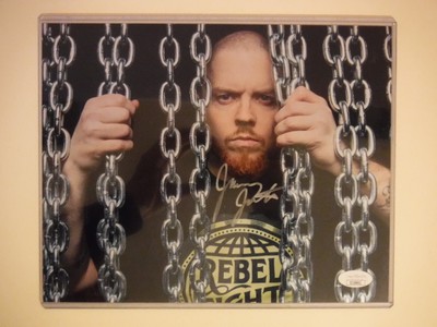 HATEBREED - JAMEY JASTA - HATEBREED LEADSÄNGER 10x8 SIGNIERTES AUTOGRAMM *JSA COA*