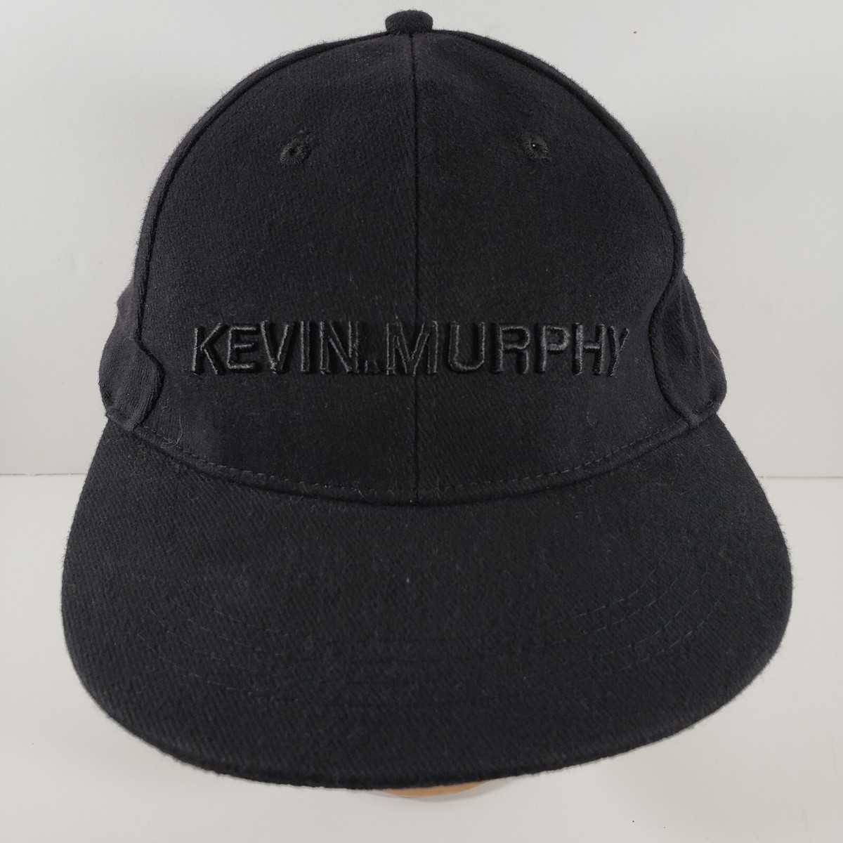 Kevin Murphy Hat Spell Out Logo Cap All Black Hair Care Snapback