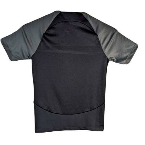 Nike Youth Boys Dri-Fit Swoosh Athlete T-Shirt Medium Black Gray - Picture 2 of 6