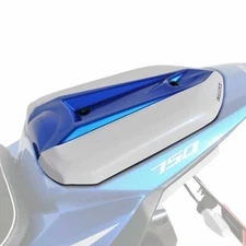 Ermax Seat Cowl Triton Blue / Pearl Glacier White For Suzuki GSR 750 2013 - 2016