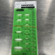 Rapidesign 70RS Ellipse Template set 10 pcs New Un-opened