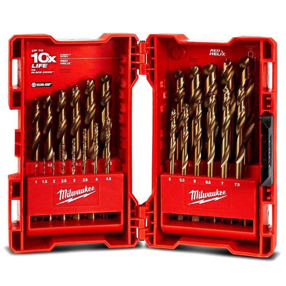 Cobalt Drill Bunnings Impact Driver Set New Milwaukee Heavy Duty
