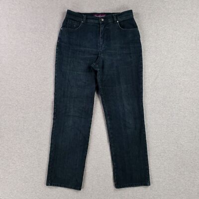 Gloria Vanderbilt Size 10 Short Amanda Jeans Dark Wash