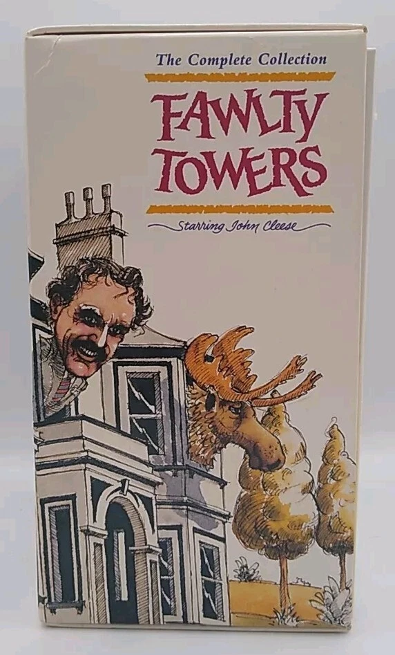 Fawlty Towers The Complete Collection (VHS, 1998, 4-Tape Set) 3 Still Sealed - Image 2 of 4