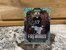 2022 Panini Prizm No Huddle Fireworks Davante Adams 