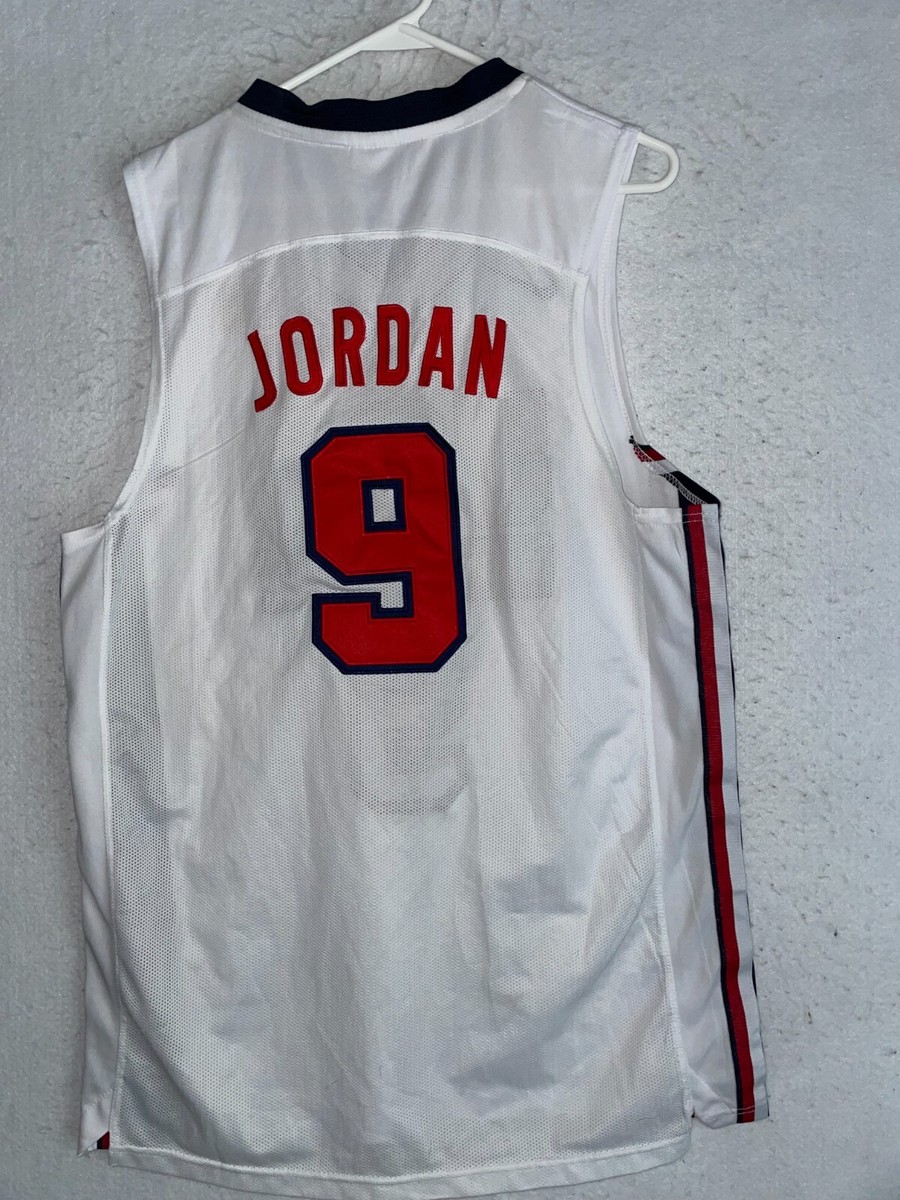 Nike USA JORDAN9 マイケル・ジョーダン　ジャージ　オリンピック USA Olympic Michael Jordan #9 Basketball NBA Nike Jersey