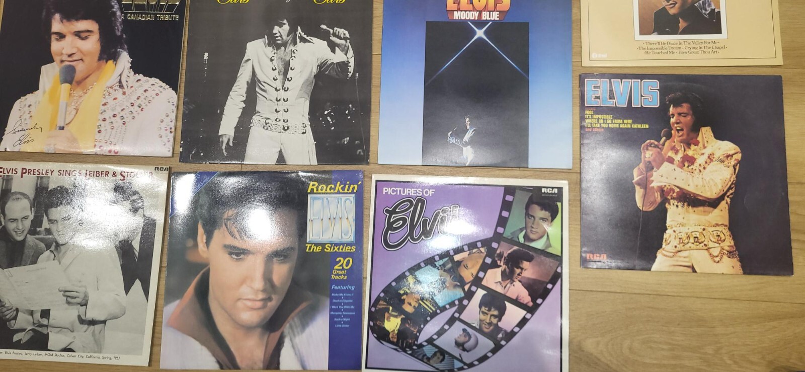 Joblot 14x Elvis Presley Rock Albums LPs Vinyl Collection Bulk Hits