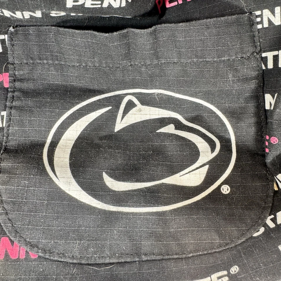 Bolso de Lona Penn State Licencia Oficial Rosa y Blanco Spell Outs Doble Asa Foto 4 de 4