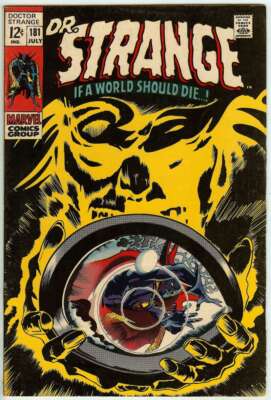 DOCTOR STRANGE #181 6.0 // GENE COLAN & FRANK BRUNNER COVER MARVEL COMICS 1969