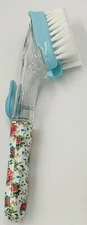 Pioneer Woman Soap Dispensing Dish Brush, Sweet Rose design