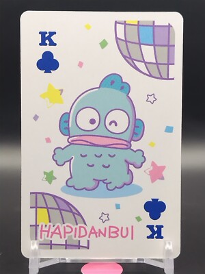 Hangyodon Sanrio Character Playing Card Trump HAPIDANBUI Japan Very Rare Clib K