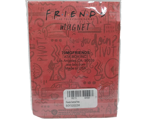 Friends Central Perk Magnet Official Merchandise Ata-Boy 3.5" x 2.5" - Picture 2 of 2