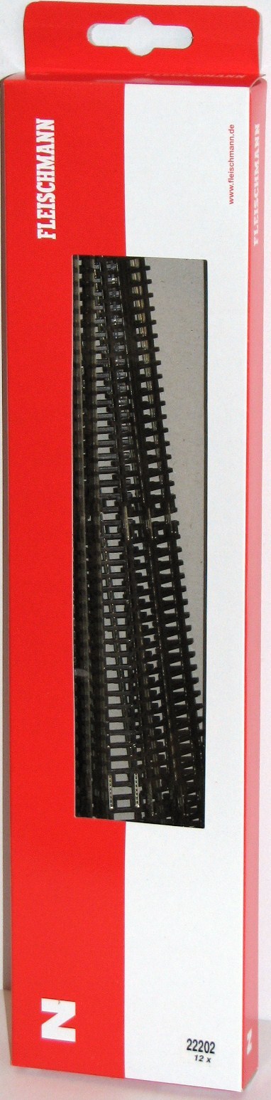 Fleischmann Nero/Argento N Binario (Senza Zavorra) 22202 G (Traccia N) - Immagine 4