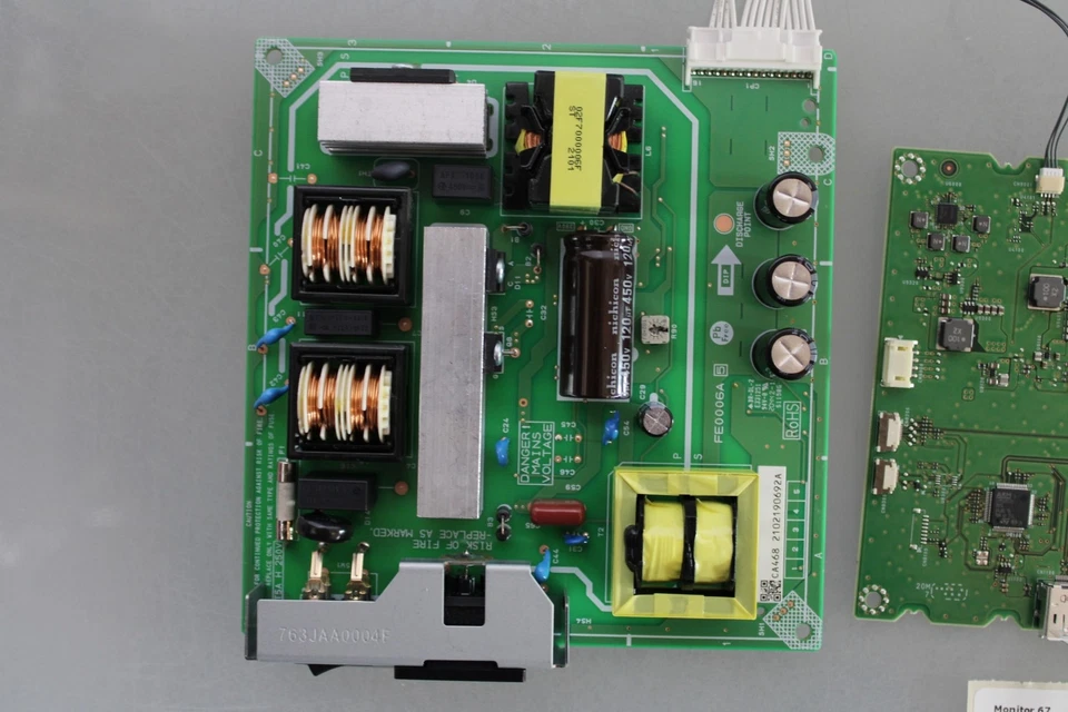 Mainboard-EIZO FlexScan EV2480 EV2480-WT white Full HD Monitor 23,8 Zoll IPS - Bild 3 von 4