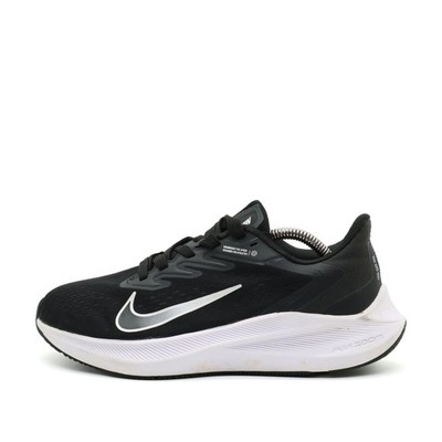 Nike Damen Winflo 8 Sneaker Schwarz Synthetik Niedrig Air Zoom Laufschuh EU 38.5
