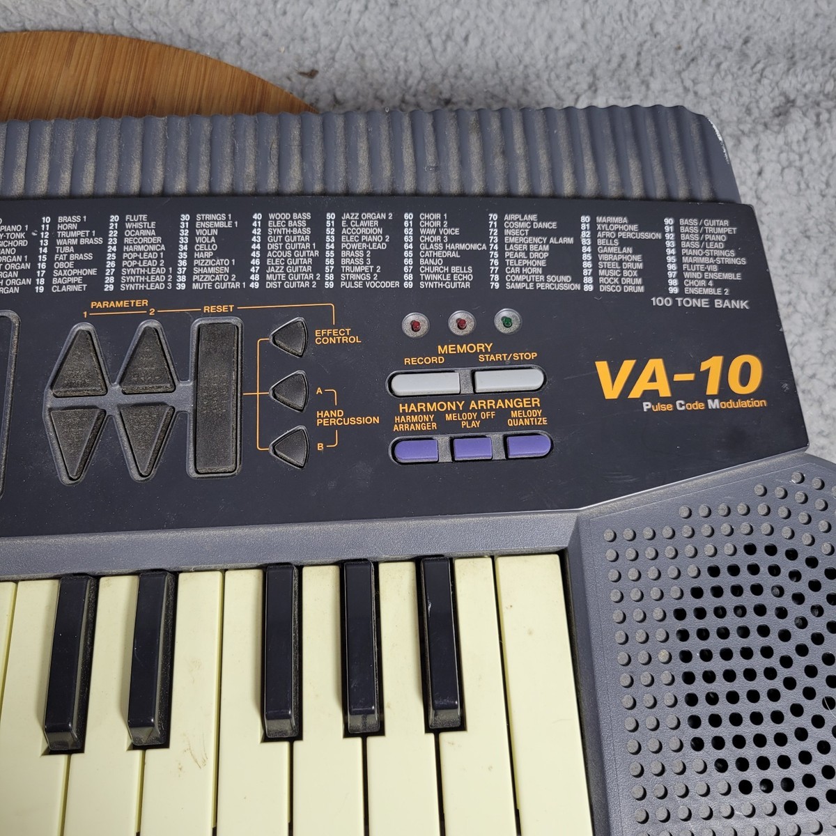Casio VA-10 Keyboard Electric Piano Vocoder Voice Arranger