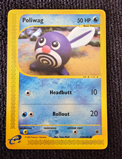 Pokémon TCG Poliwag 125/165 Expedition Base Set 2002 Regular English Vintage on eBay