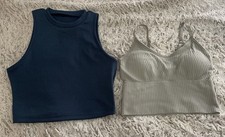 DAZY Bundle of 2 Summer Crop Tops Women  s Medium