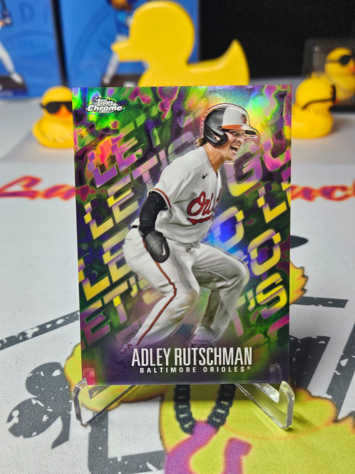 Adley Rutschman - 2024 Topps Chrome #LGC-30 - Let's Go Case Hit SSP - Baltimore