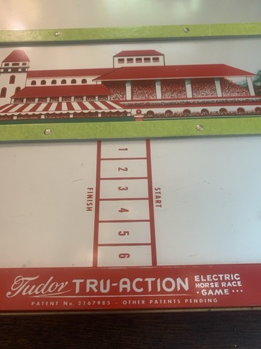 Vtg 1959 Tudor Tru-Action Electric Horse Race Game Model 525 W/ Horses WORKS! - Picture 17 of 24