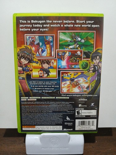 Bakugan Battle Brawlers (Microsoft Xbox 360, 2009) CIB - Bild 2 von 5