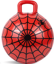 Spider Hopper Ball, 15-Inch Bouncy Balls for Kids, Games Parties, Inflatable J
