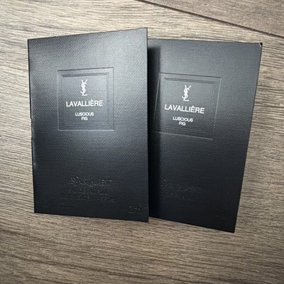New 2pcs YSL Lavallière Luscious Fig Eau de Parfum Spray 2ml Each Sample vials