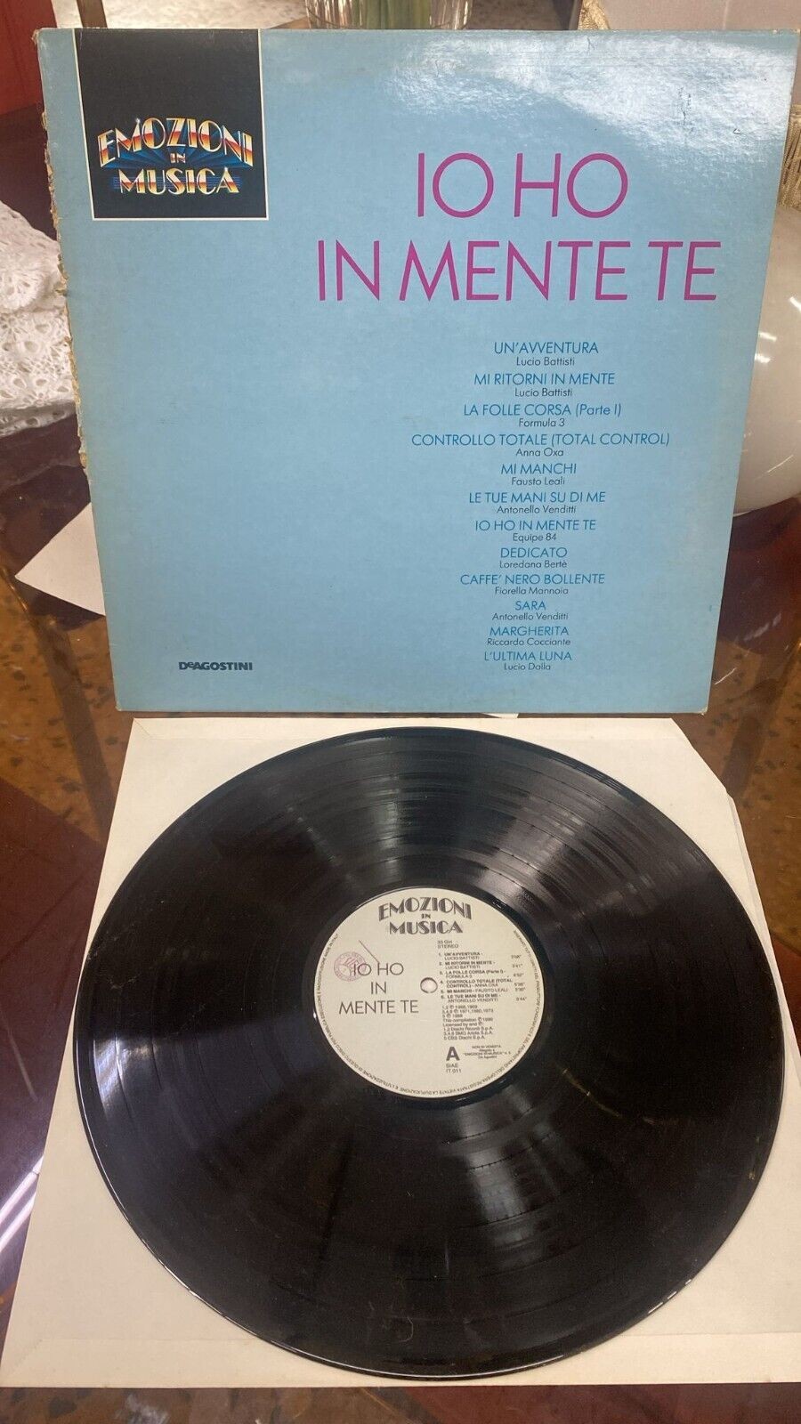Disco vinile 33 giri Io ho in mente te - Emozione Musica