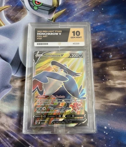 Pokemon 2022 Honchkrow V ACE 10
