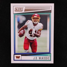 2022 Panini Score J. D. McKissic Washington