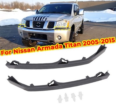 Fits for Nissan 2004-2015 Titan Armada QX56 Headlight Molding Trim Lower Filler
