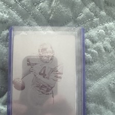 2015 Panini National Treasures Multi Sport Brett Favre Printing Plate 1 of 1 SP